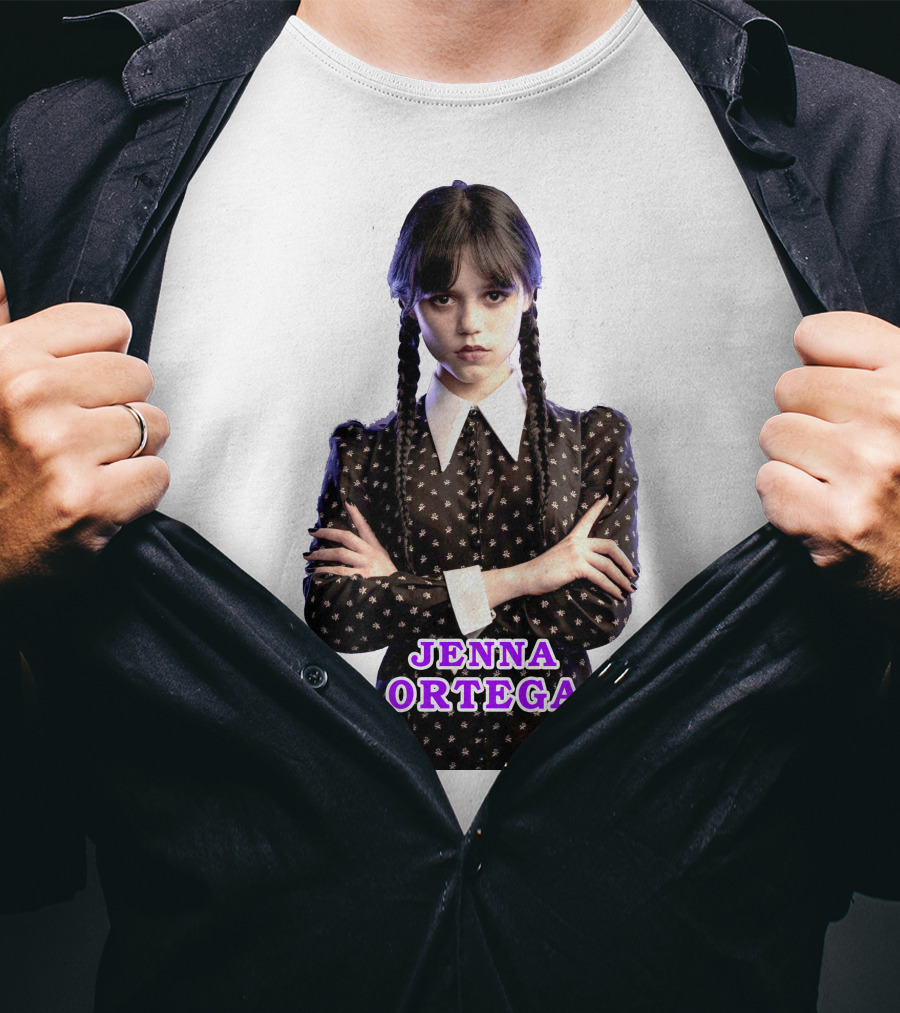 Jenna Ortega Iconic Braided T-Shirt