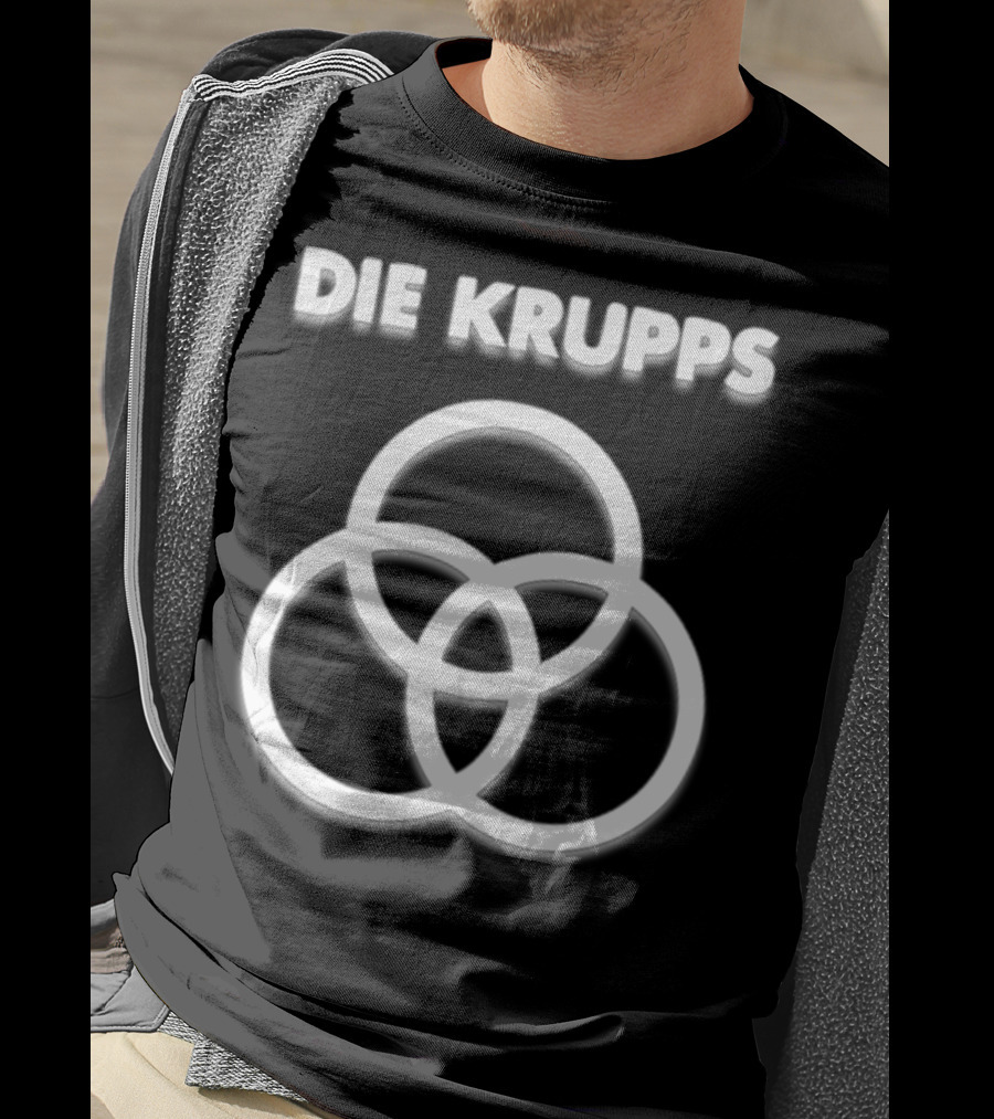 Die Krupps Germany Band Iconic Circle T-Shirt