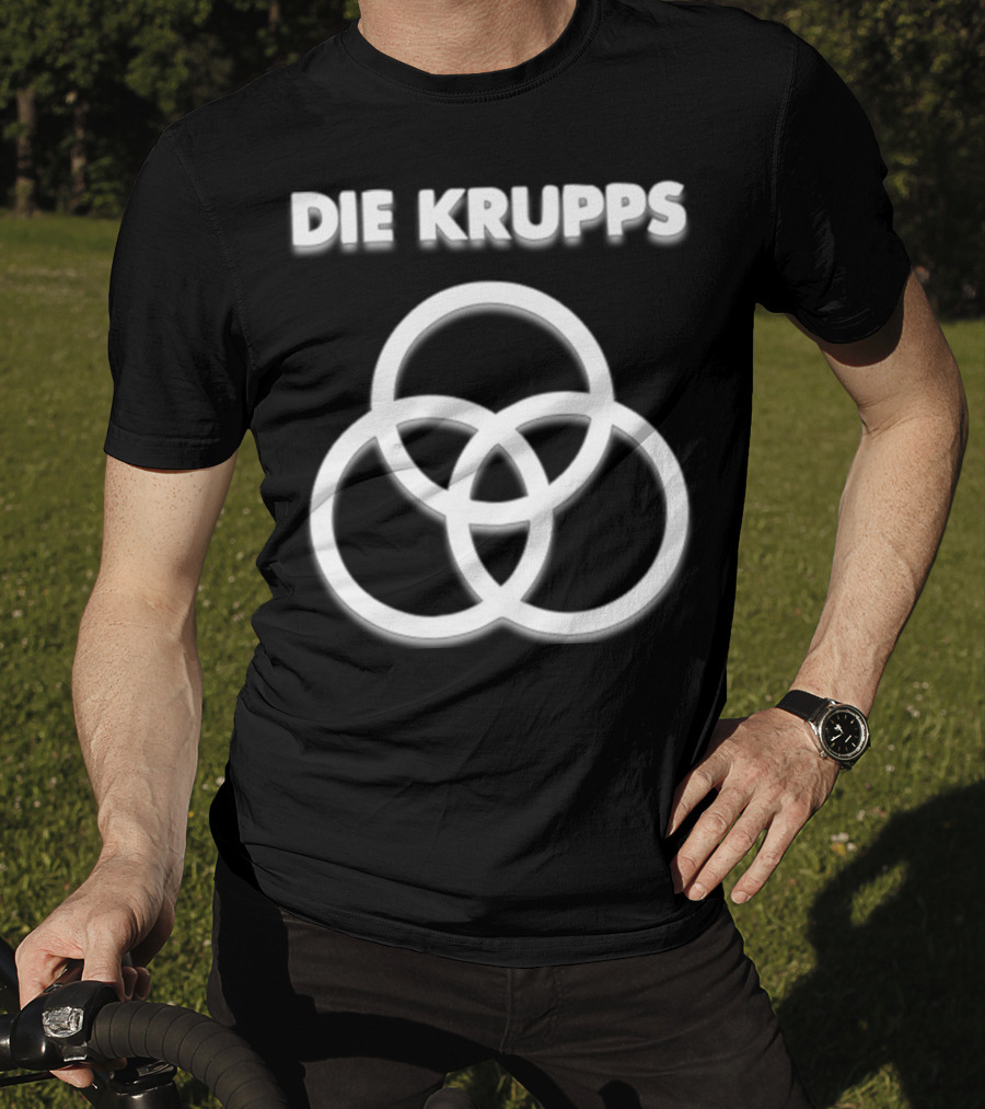Die Krupps Germany Band Iconic Circle T-Shirt