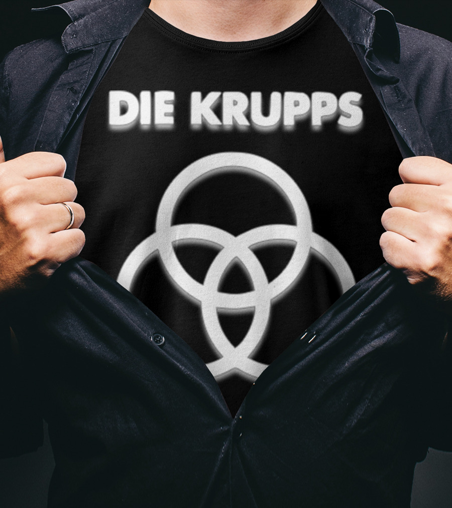 Die Krupps Germany Band Iconic Circle T-Shirt