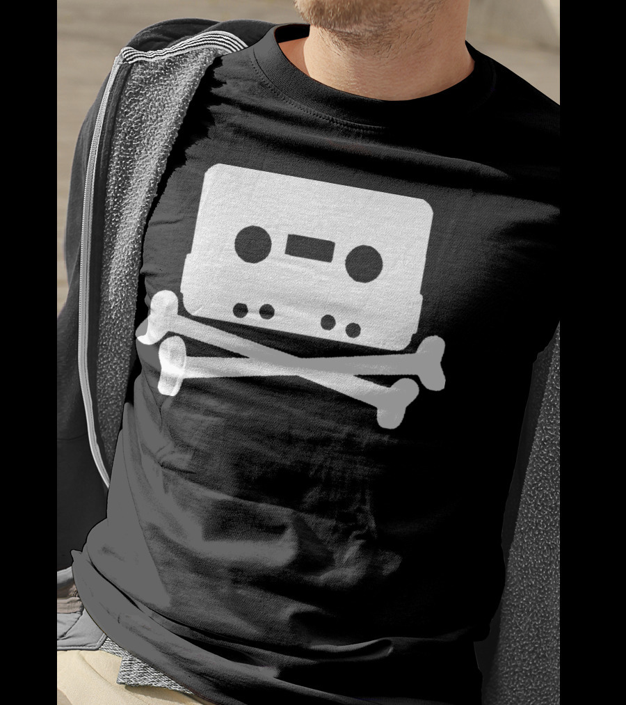 Fettes Brot Germany Rapper Cassette Tape Crossbones T-Shirt