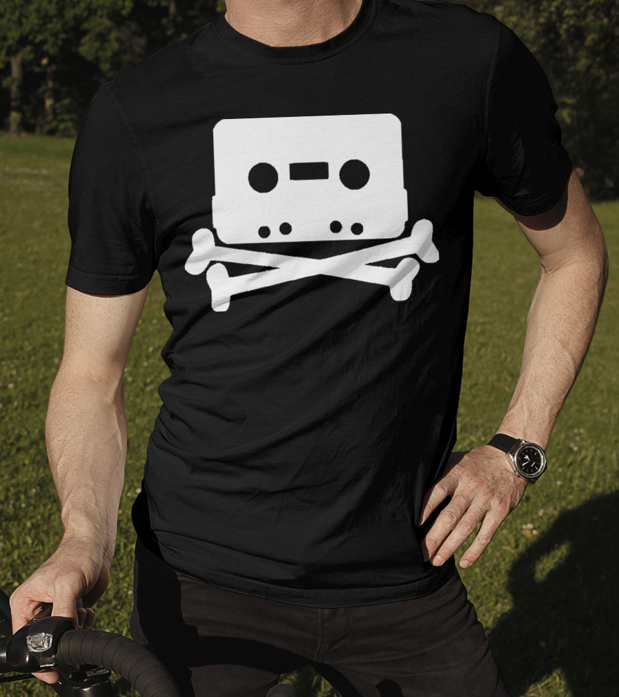 Fettes Brot Germany Rapper Cassette Tape Crossbones T-Shirt