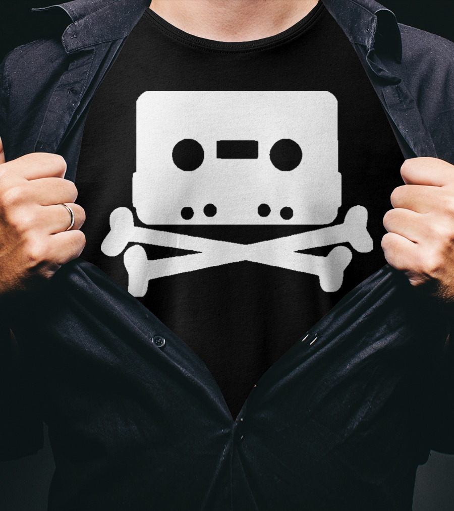 Fettes Brot Germany Rapper Cassette Tape Crossbones T-Shirt