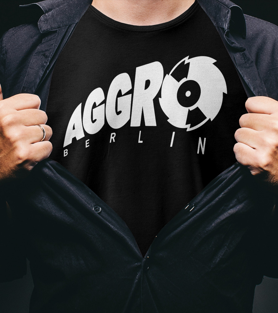 Aggro Berlin Rap Label Logo Music Germany T-Shirt