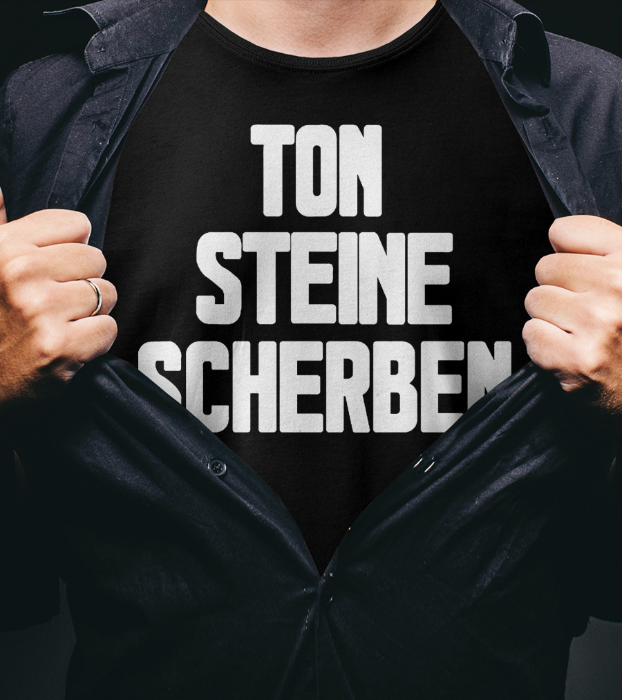 Ton Steine Scherben Germany Rock Band Iconic T-Shirt