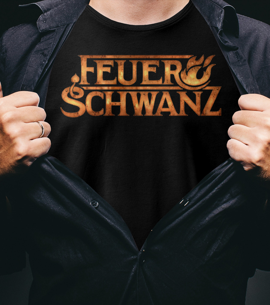 Feuerschwanz Band Rock Germany Feuersymbol T-Shirt