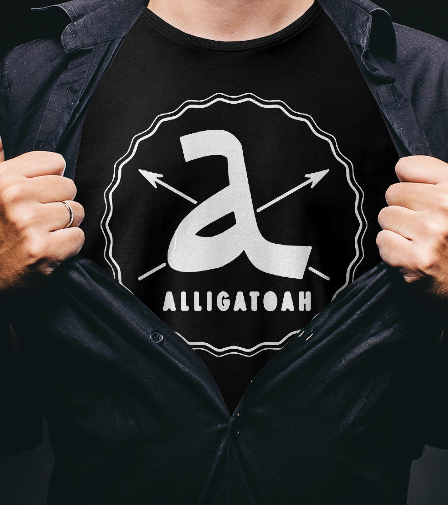 Alligatoah Germany Rapper Logo With Arrow Emblem T-Shirt
