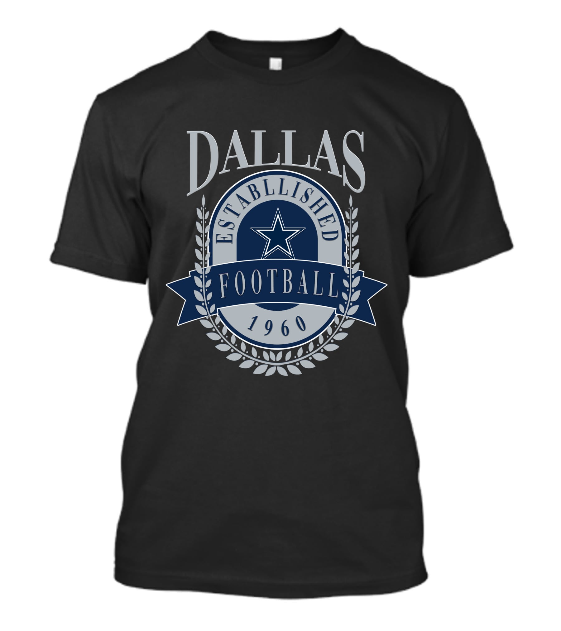 Dallas Cowboys Established 1960 Football Star T-Shirt