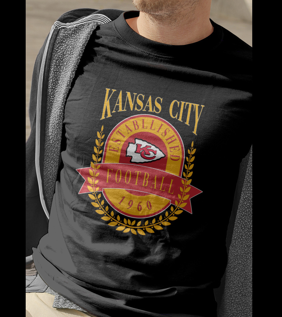 Kansas City Chiefs Established Football 1960 T-Shirt
