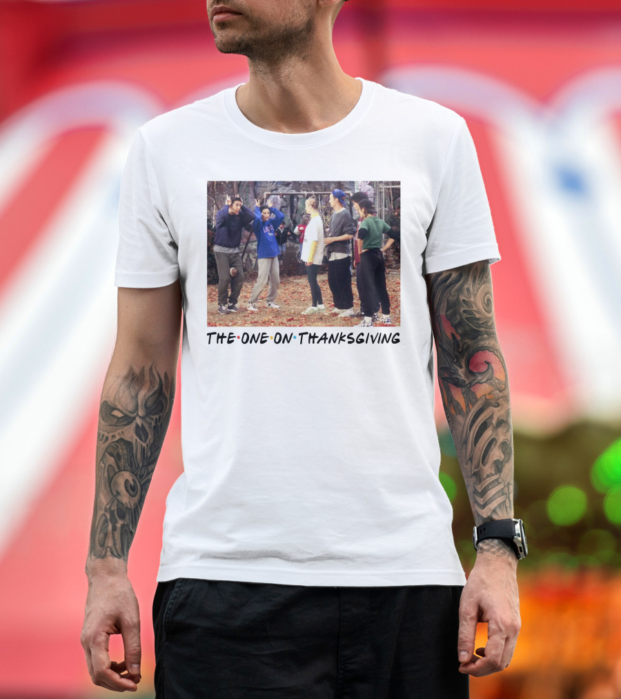 Friends The One On Thanksgiving Football Episode T-Shirt