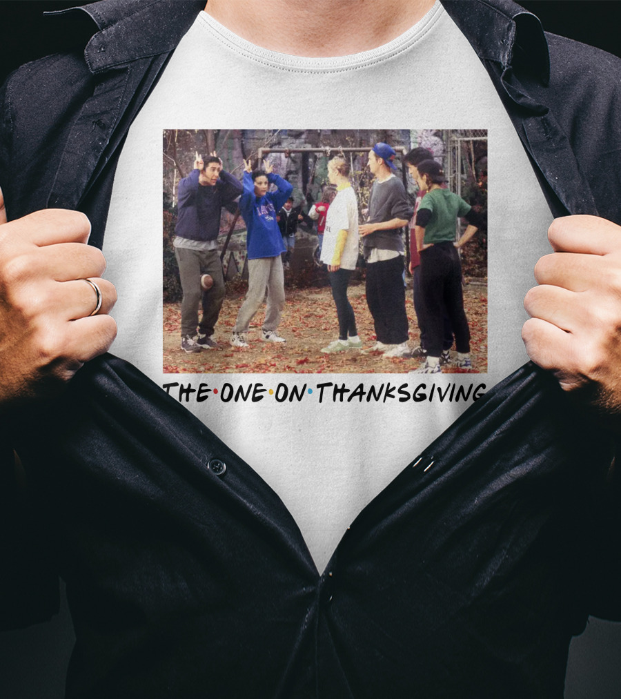Friends The One On Thanksgiving Football Episode T-Shirt