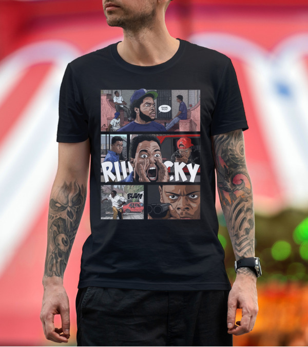 Premium T-Shirt: Shear Rick Ricky BLAM T-Shirt Shear Rick Ricky BLAM T-Shirt
