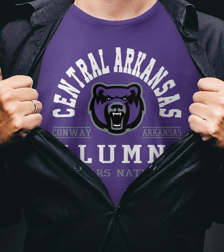 Central Arkansas Alumni Bears Nation Conway Arkansas T-Shirt