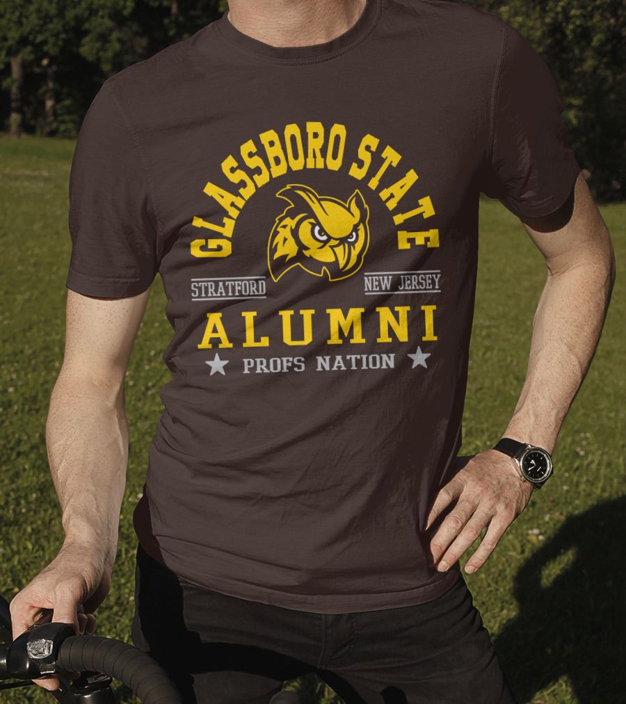 Glassboro State New Jersey Alumni Profs Nation Stratford Owl T-Shirt