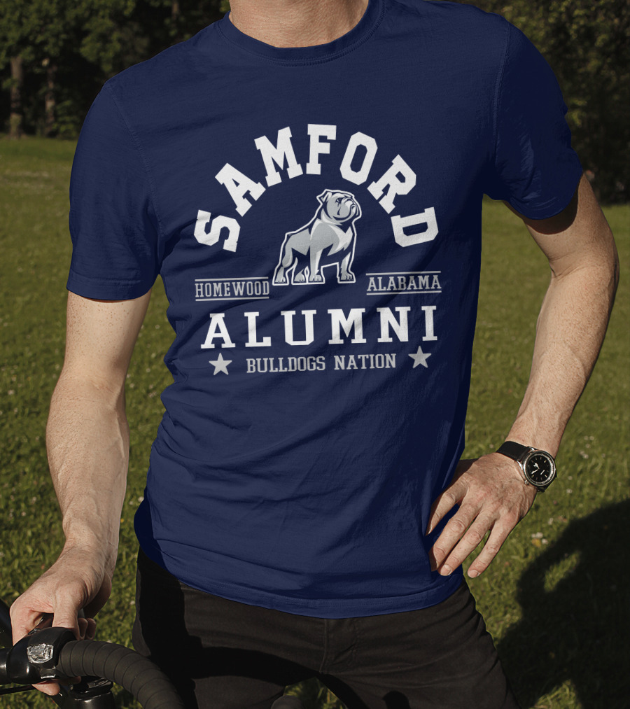 Samford Alumni Homewood Alabama Bulldogs Nation T-Shirt