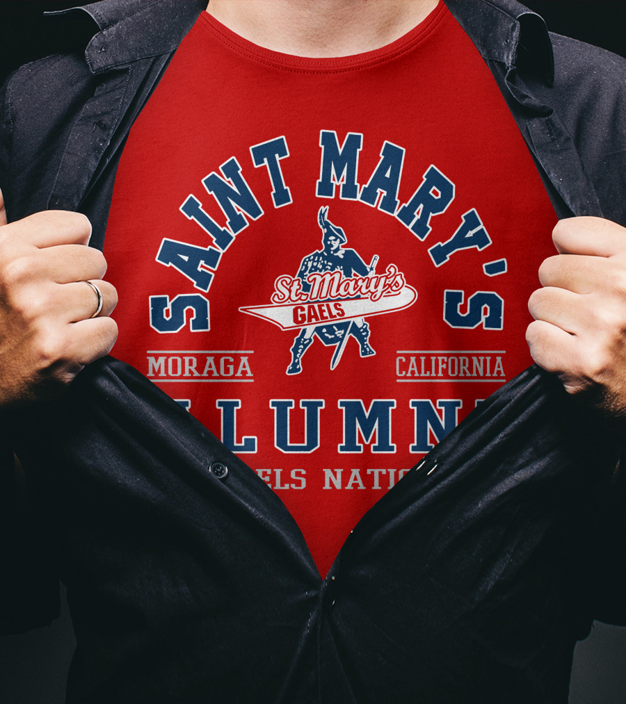 Saint Mary's Alumni Gaels Nation Moraga California T-Shirt