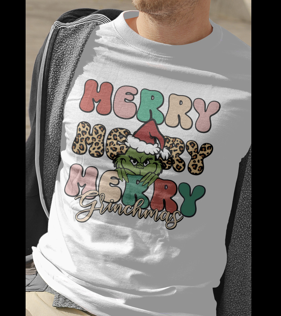 Merry Merry Merry Grinchmas T-Shirt