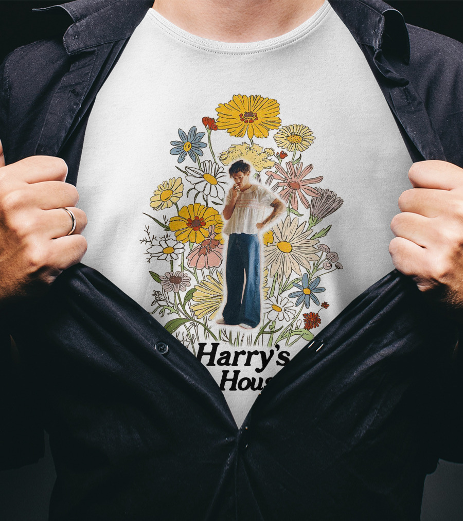Harry's House Floral Setting With Standing Figure T-Shirt