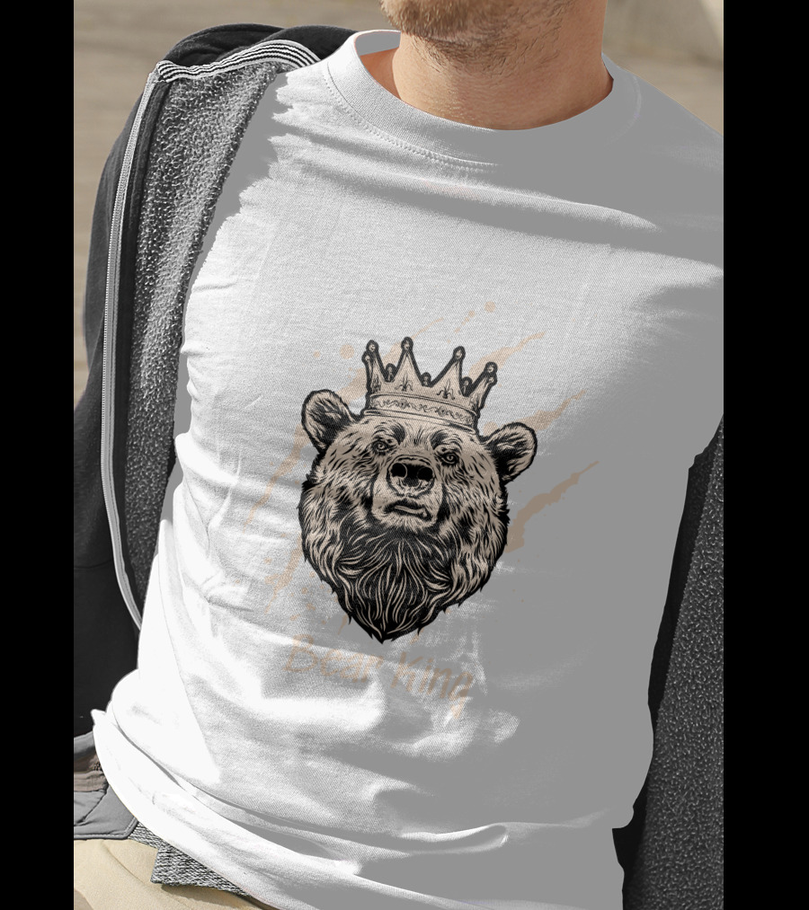 Bear King Crowned Majesty T-Shirt