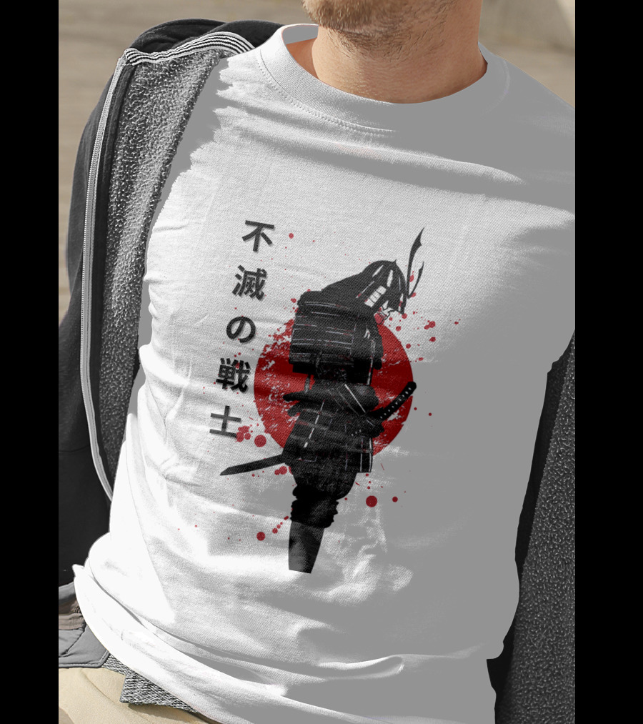 Samurai Japan Red Sun Warrior T-Shirt