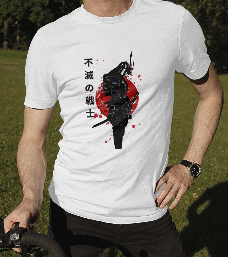Samurai Japan Red Sun Warrior T-Shirt