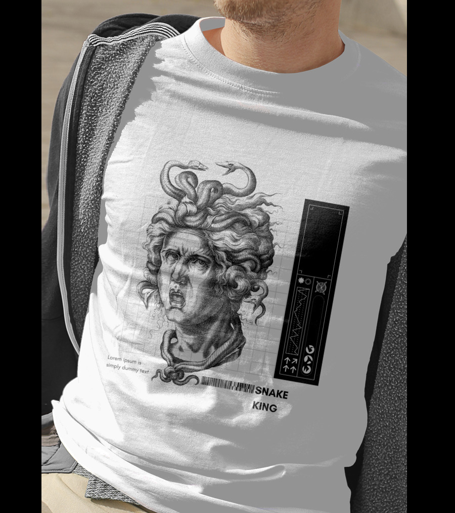 Medusa Snake King T-Shirt