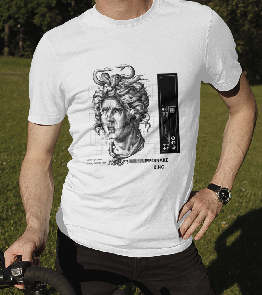 Medusa Snake King T-Shirt