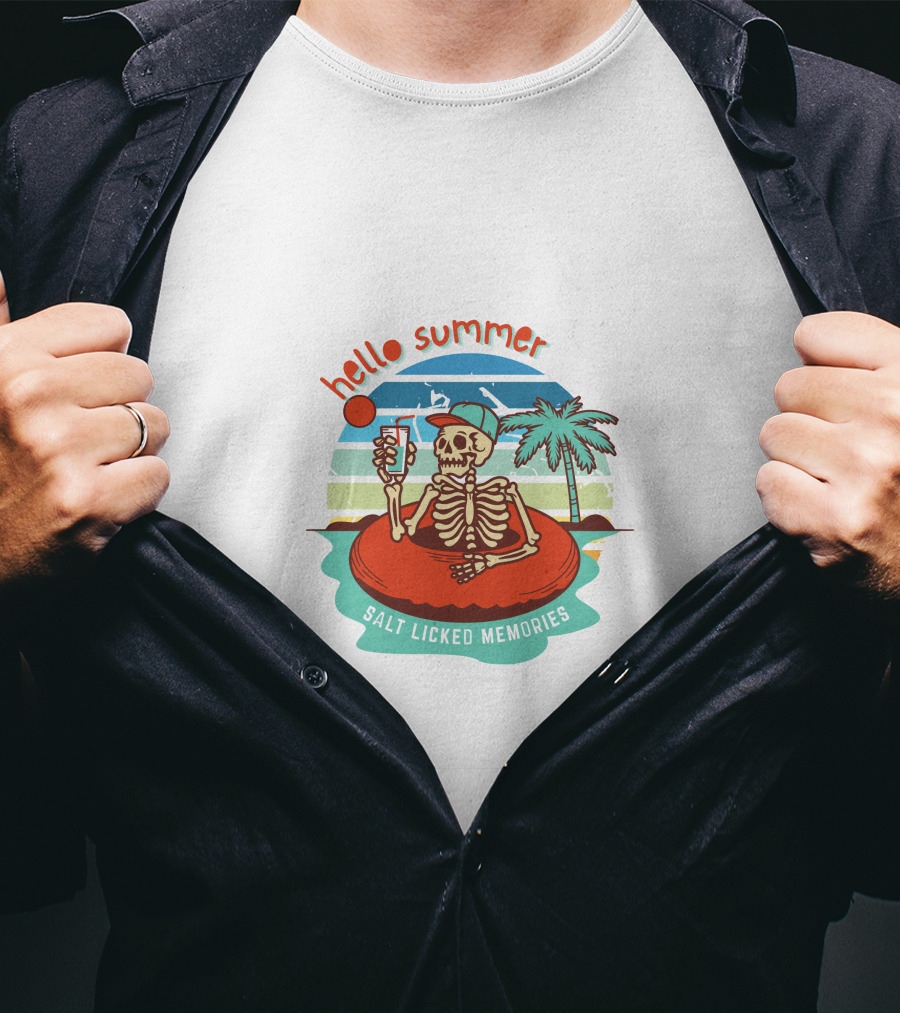 Hello Summer Salt Licked Memories T-Shirt
