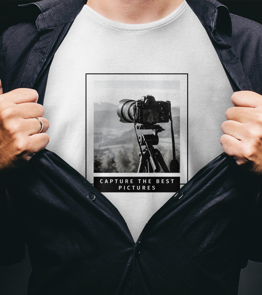 Capture The Best Pictures Save The Moments T-Shirt