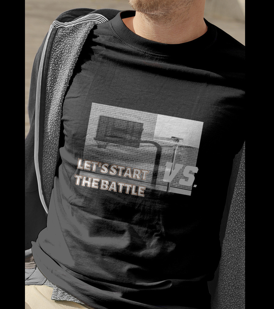 Let's Start The Battle Vs. Basketball Yard T-Shirt