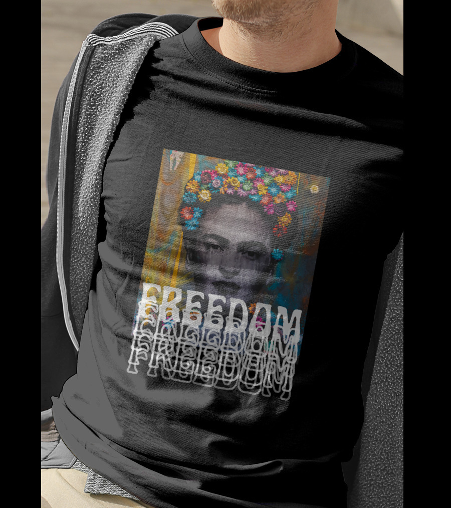 FREEDOM Vibrant Floral T-Shirt