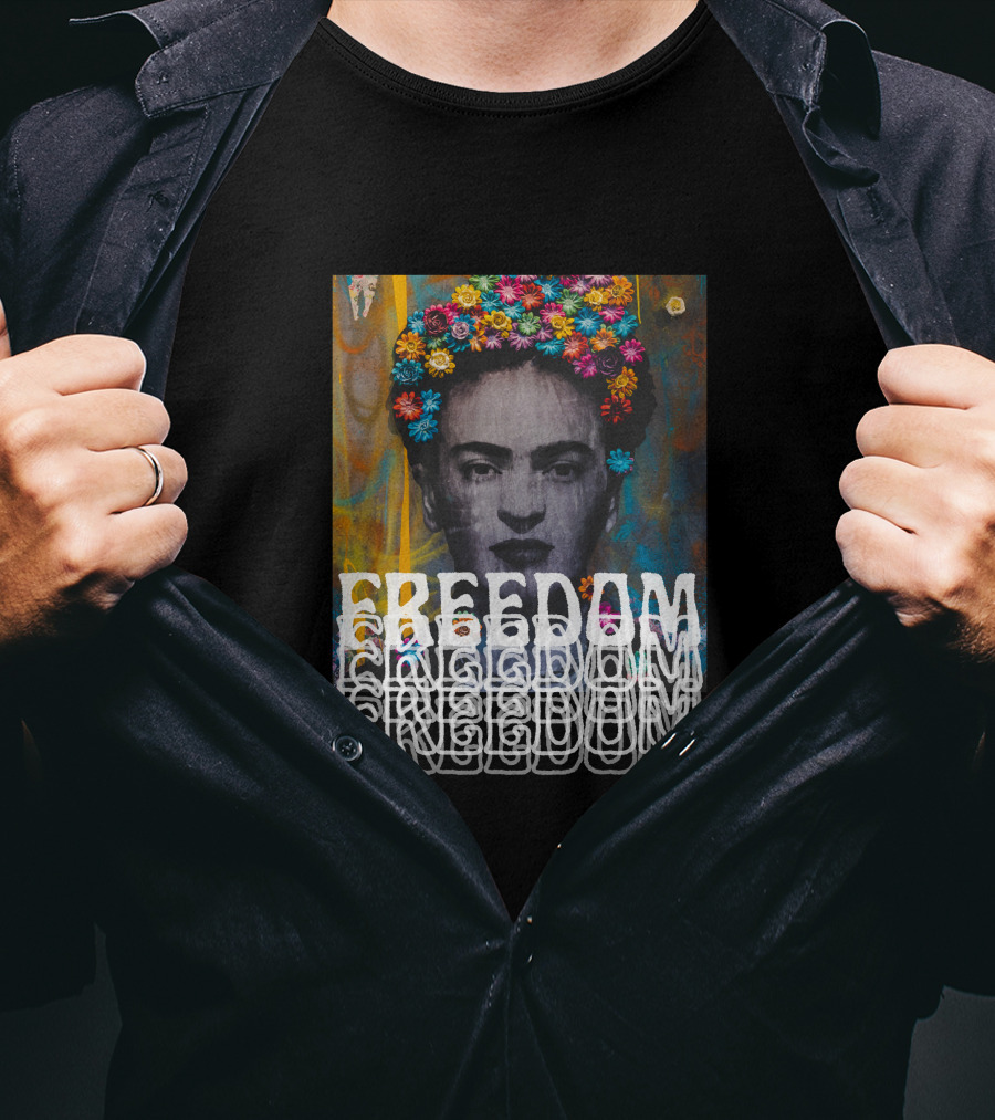 FREEDOM Vibrant Floral T-Shirt