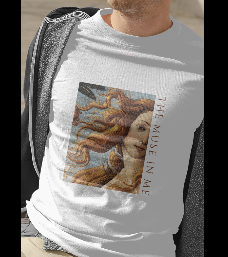 The Muse In Me Botticelli Venus T-Shirt