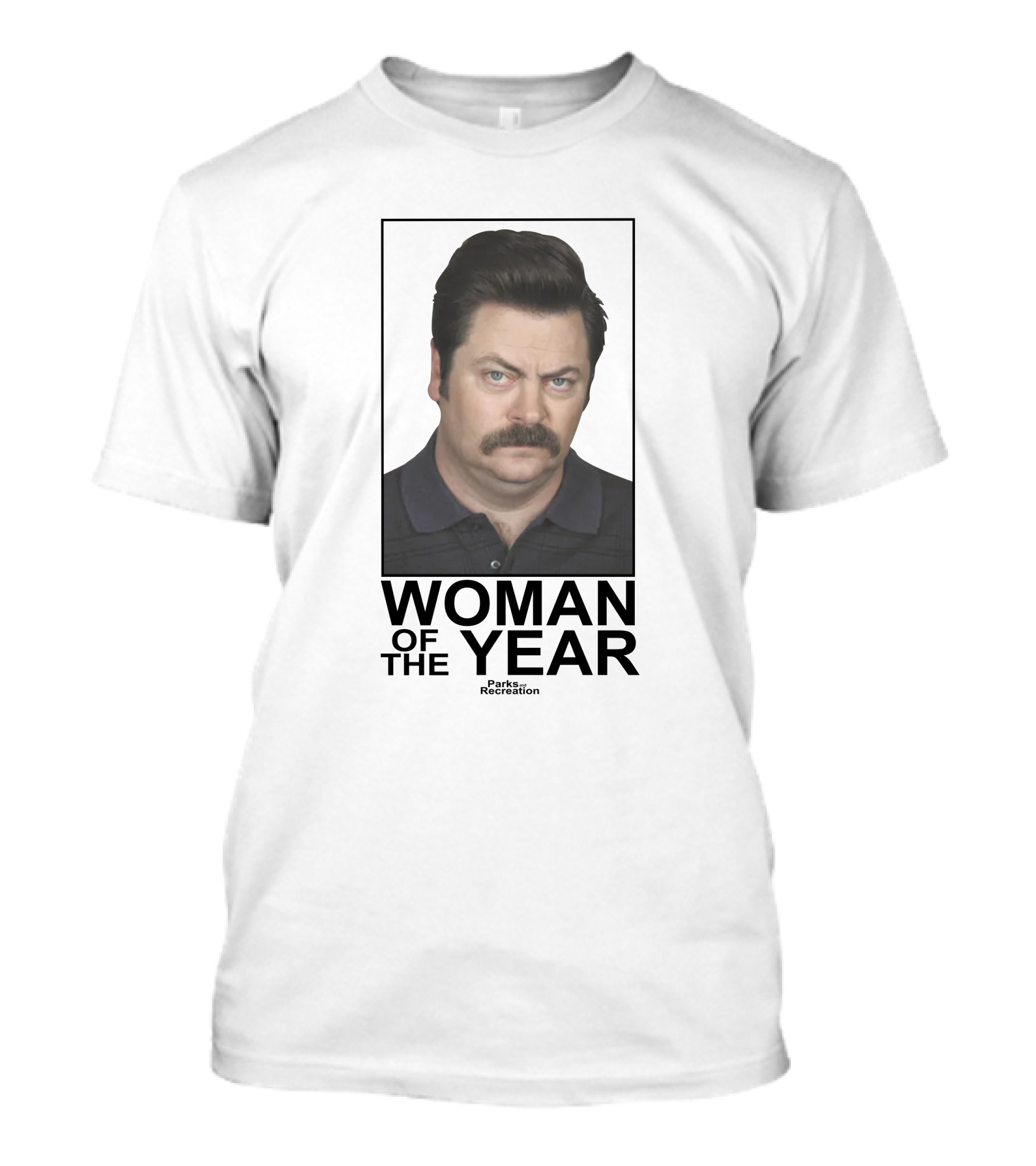 Ron Swanson Woman Of The Year Parks And Recreation T-Shirt