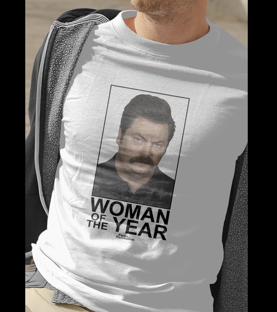 Ron Swanson Woman Of The Year Parks And Recreation T-Shirt