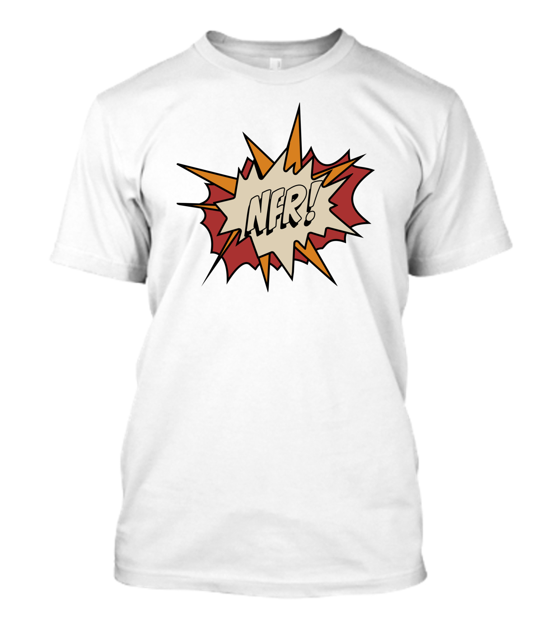 NFR Comic Book Style Explosive Burst T-Shirt