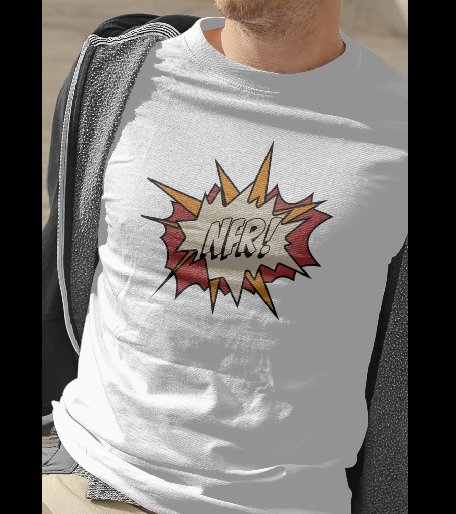 NFR Comic Book Style Explosive Burst T-Shirt