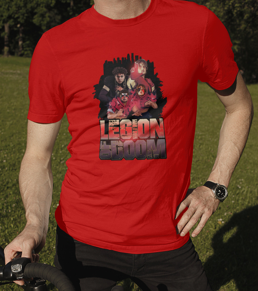 Legion Of Doom Seattle Football Themed Design City T-Shirt