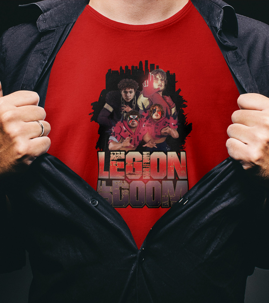 Legion Of Doom Seattle Football Themed Design City T-Shirt