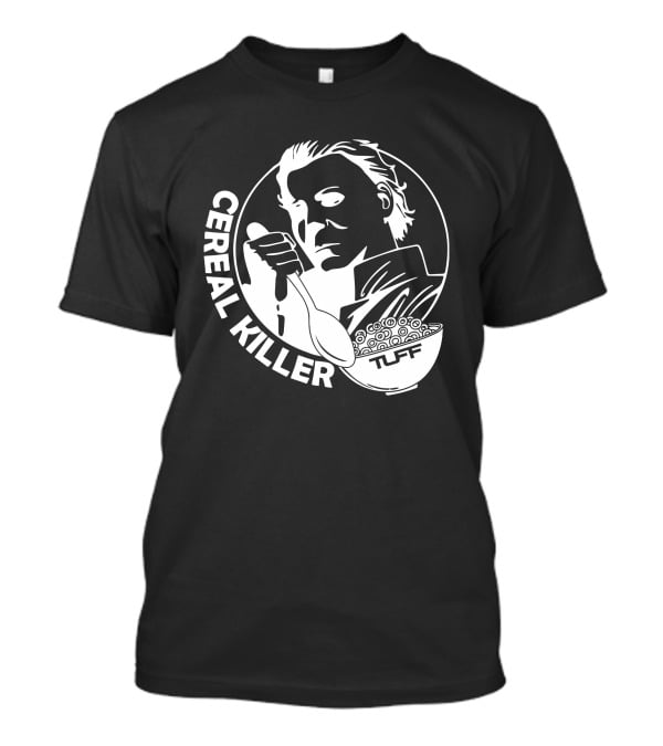Cereal Killer Breakfast Humor Vintage T-Shirt