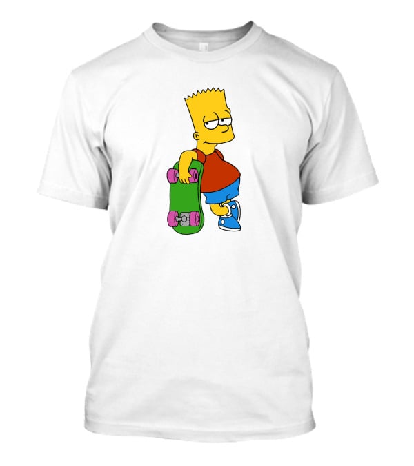 Bart Simpson Skateboard T-Shirt