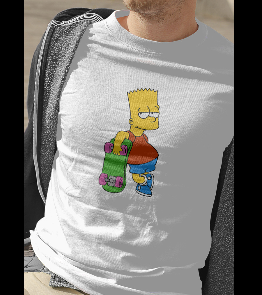 Bart Simpson Skateboard T-Shirt