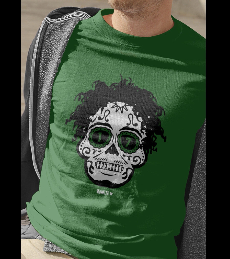 Garrett Wilson Sugar Skull 17 T-Shirt