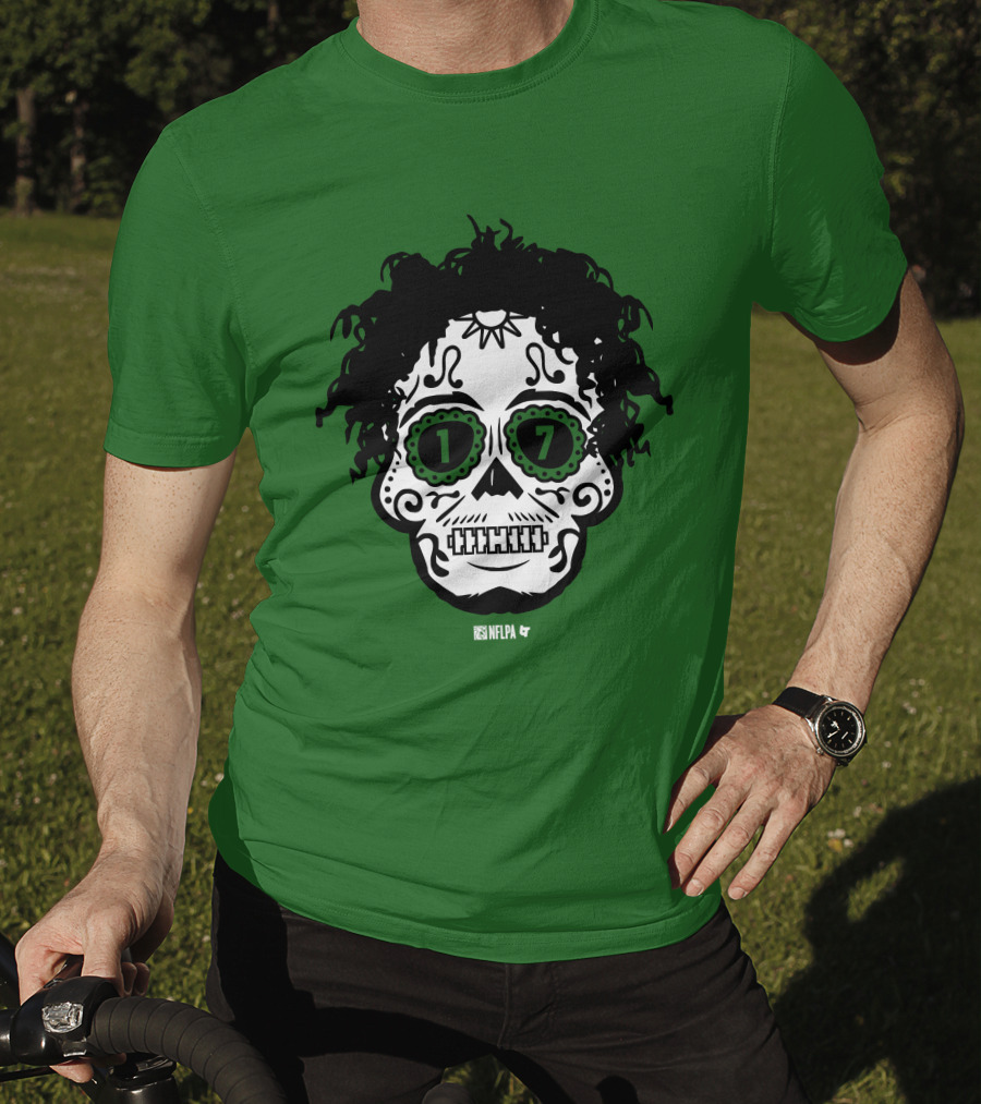 Garrett Wilson Sugar Skull 17 T-Shirt