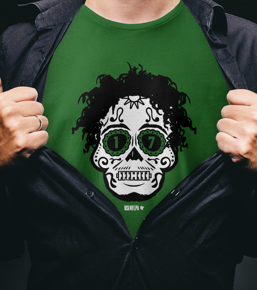 Garrett Wilson Sugar Skull 17 T-Shirt