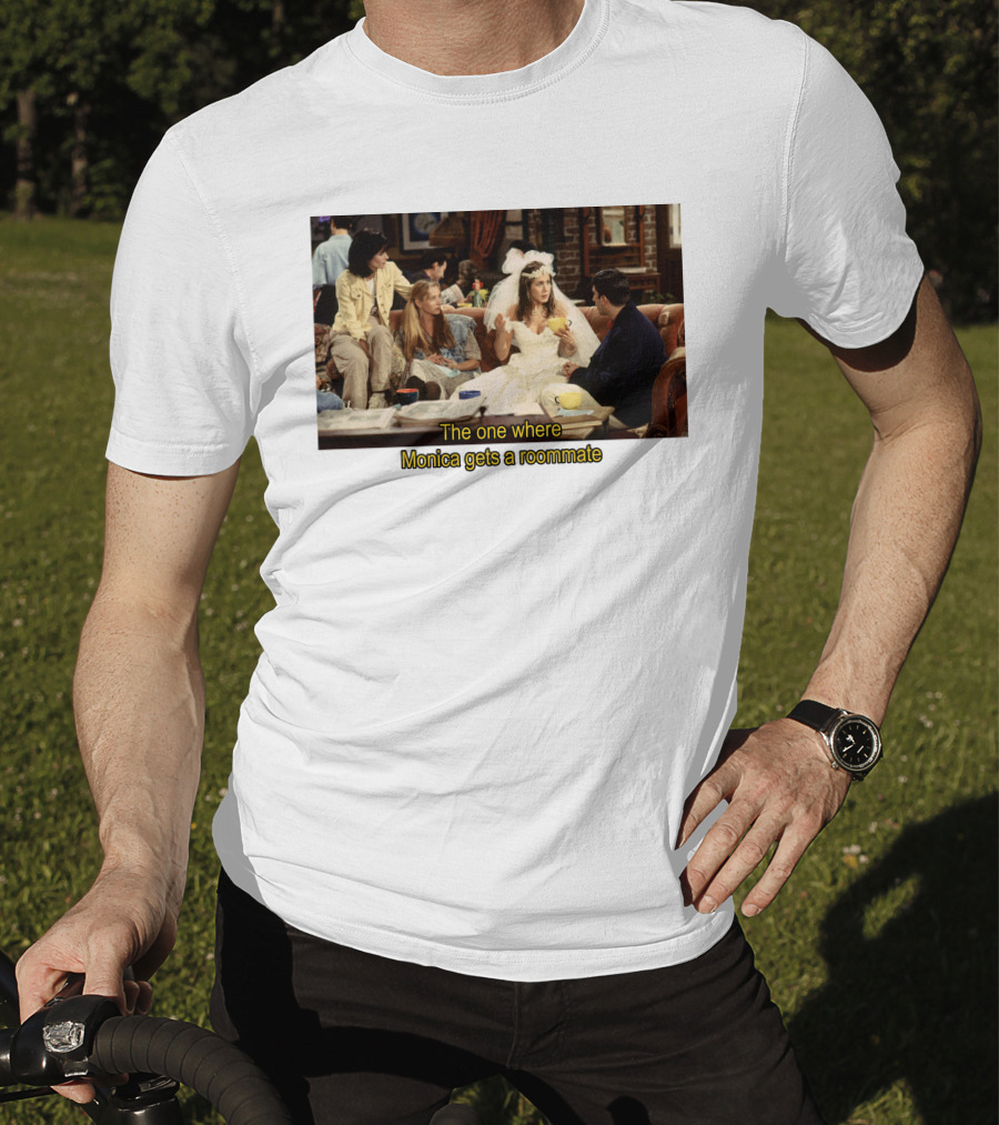 Friends The One Where Monica Gets A Roommate Wedding Dress Scene T-Shirt
