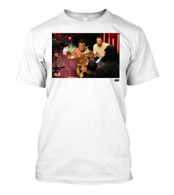 MJF Vs Bryan Danielson Running Scared AEW Wrestling Match Showdown T-Shirt