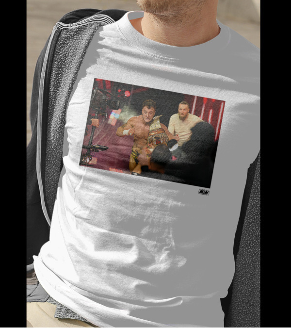 MJF Vs Bryan Danielson Running Scared AEW Wrestling Match Showdown T-Shirt