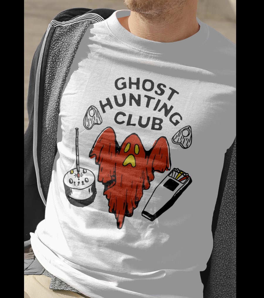 Ghost Hunting Club Palettes Ghost Detection Tools T-Shirt