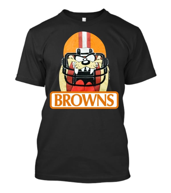 Browns Taz Football Helmet Jake Paul T-Shirt